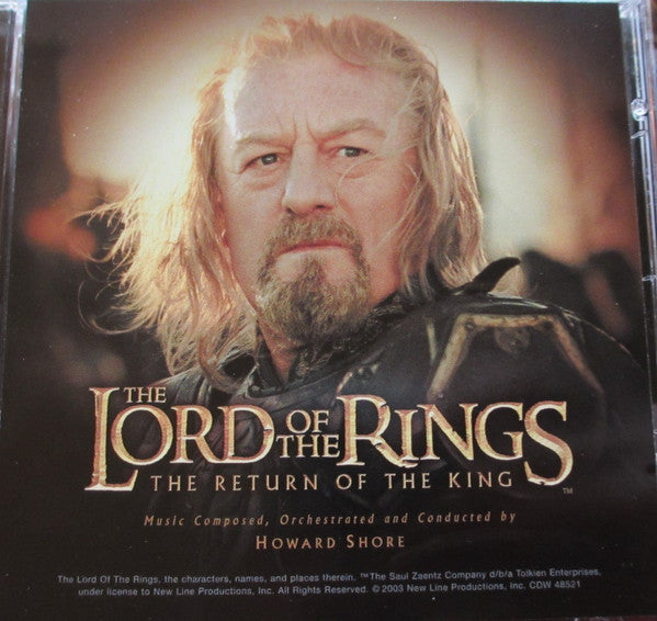 Howard Shore : The Lord Of The Rings: The Return Of The King (CD, Album, Enh, Arw)