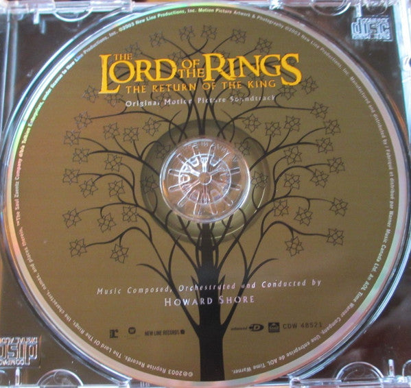 Howard Shore : The Lord Of The Rings: The Return Of The King (CD, Album, Enh, Arw)