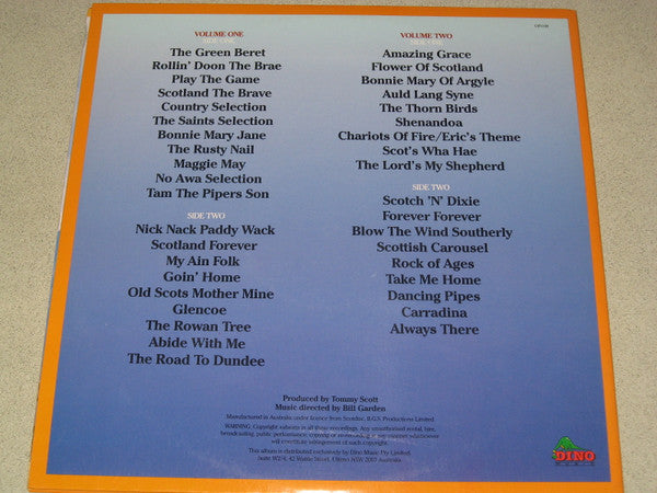 Tommy Scott & His Orchestra* : Pipes And Strings Of Scotland  (2xLP, Album, Gat)