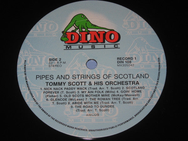 Tommy Scott & His Orchestra* : Pipes And Strings Of Scotland  (2xLP, Album, Gat)