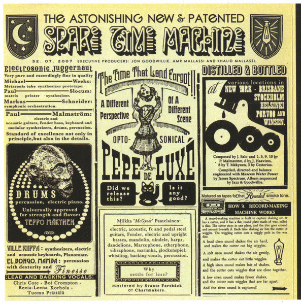 Pepe Deluxé : Spare Time Machine (CD, Album)