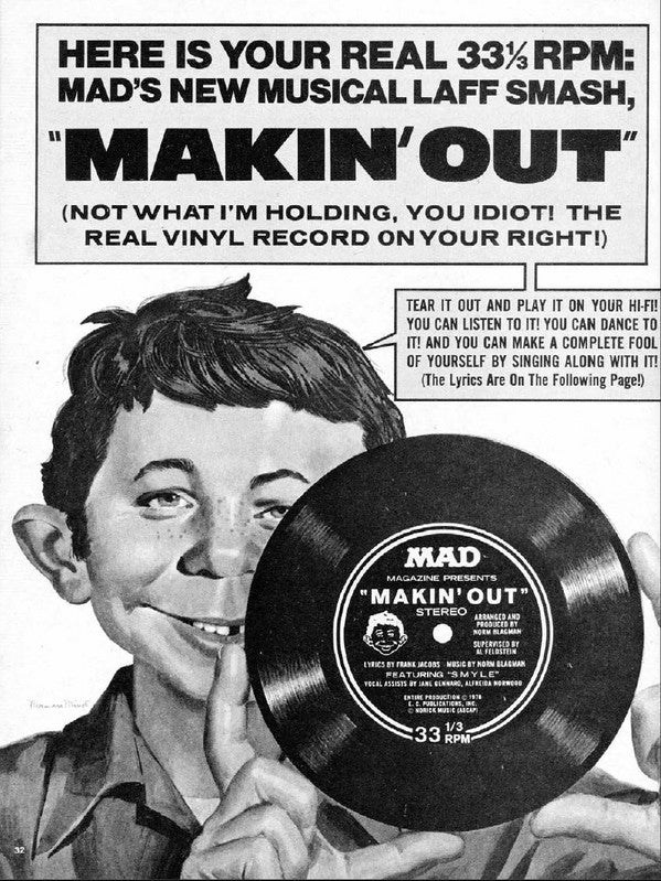 Smyle : Mad Magazine Presents "Makin' Out" (Flexi, 7", S/Sided, Squ)