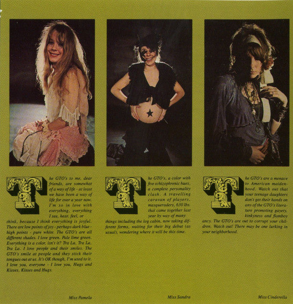 GTO's : Permanent Damage (CD, Album, RM)