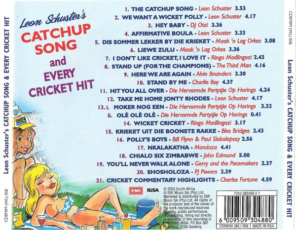 Leon Schuster : Leon Schuster's Catchup Song And Every Cricket Hit (CD, Album)