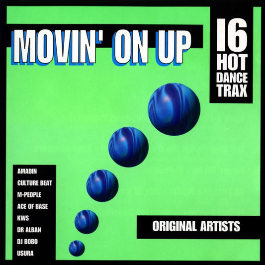 Various : Movin' On Up - 16 Hot Dance Trax (CD, Comp)