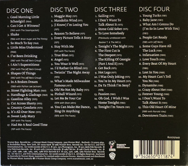 Rod Stewart : Storyteller (The Complete Anthology: 1964–1990) (4xCD, Comp, RP)