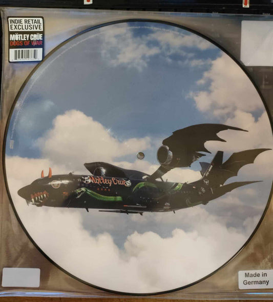 Mötley Crüe : Dogs Of War (12", Pic, Ind)
