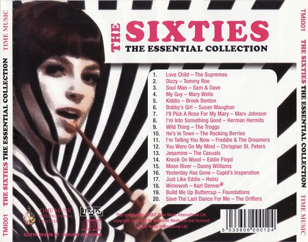 Various : The Sixties (The Essential Collection) (CD, Comp, RE)