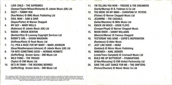 Various : The Sixties (The Essential Collection) (CD, Comp, RE)