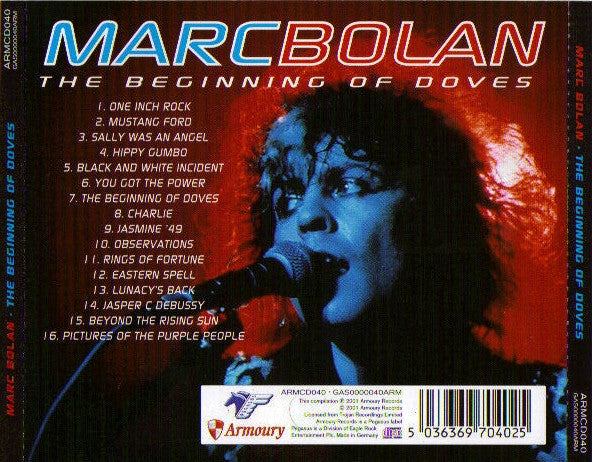 Marc Bolan : The Beginning Of Doves (CD, Comp)