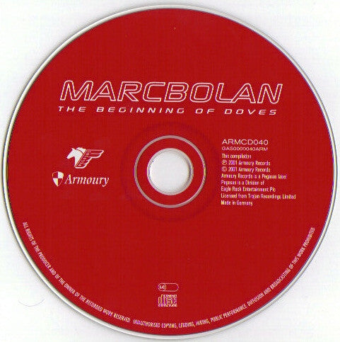 Marc Bolan : The Beginning Of Doves (CD, Comp)