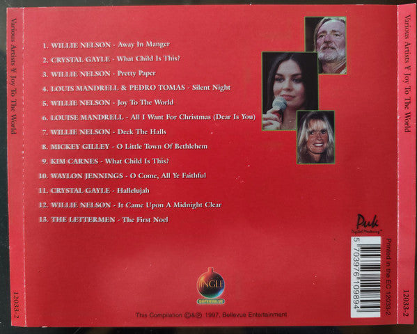 Various : Joy To The World (All Your Favourite Christmas Melodies) (CD, Comp)