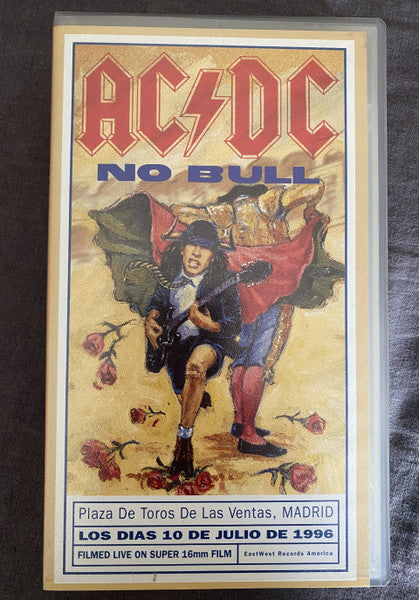 AC/DC : No Bull (Live - Plaza De Toros, Madrid) (VHS, Comp, PAL)
