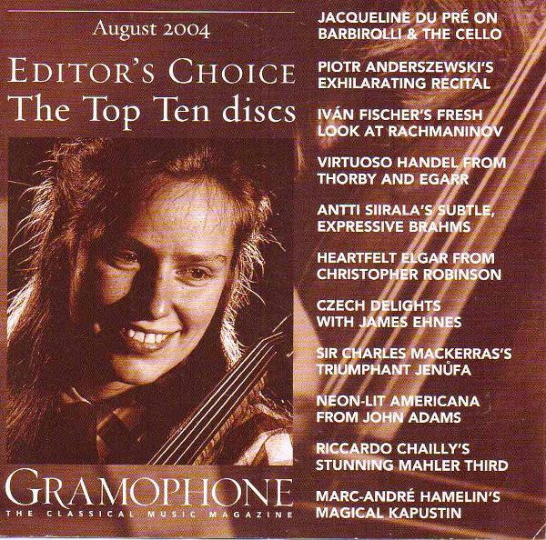 Various : Gramophone Editor's Choice: August 2004 (CD, Comp)