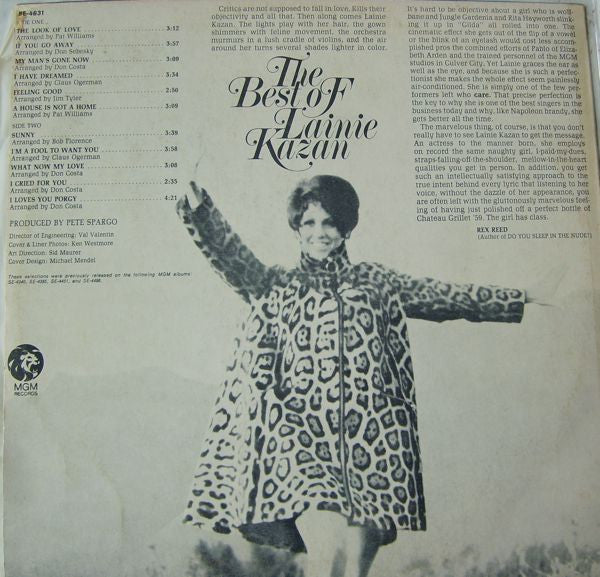 Lainie Kazan : The Best Of Lainie Kazan (LP, Comp)