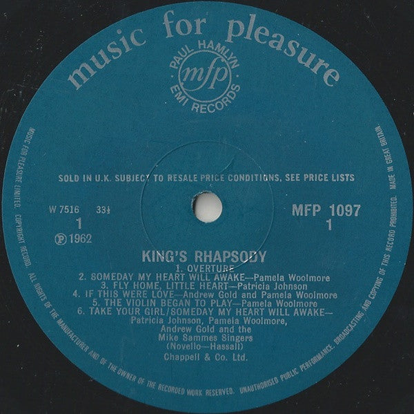 Ivor Novello : The Dancing Years & King's Rhapsody (LP, RE)