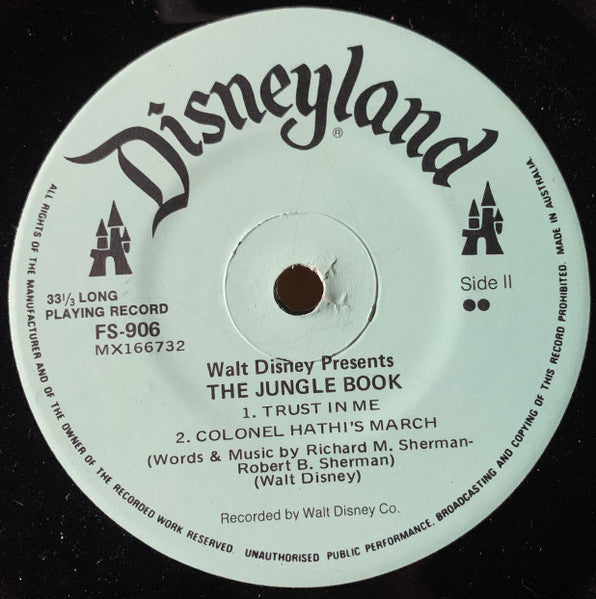 Unknown Artist : The Jungle Book (7", EP)