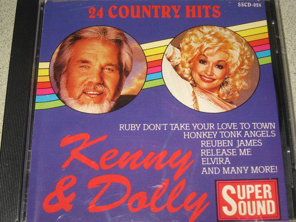 Kenny* & Dolly* : 24 Country Hits (CD, Comp)