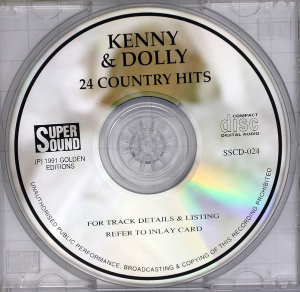 Kenny* & Dolly* : 24 Country Hits (CD, Comp)