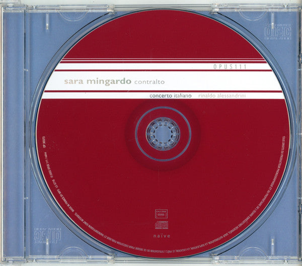 Pergolesi*, Scarlatti*, Vivaldi*, Haendel*, Sara Mingardo : Sara Mingardo (CD, Comp)