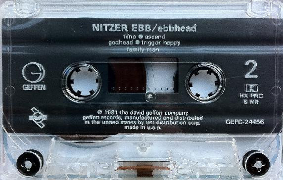 Nitzer Ebb : Ebbhead (Cass, Album)
