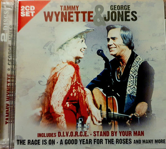 Tammy Wynette, George Jones (2) : Tammy Wynette & George Jones (2xCD, Comp)
