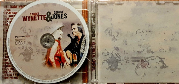 Tammy Wynette, George Jones (2) : Tammy Wynette & George Jones (2xCD, Comp)