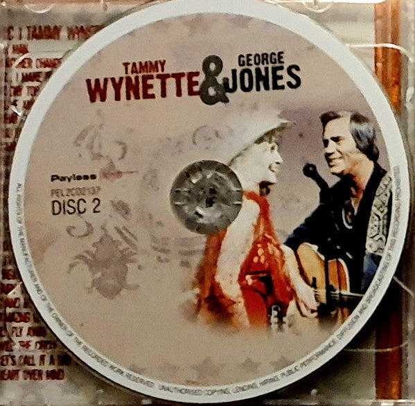 Tammy Wynette, George Jones (2) : Tammy Wynette & George Jones (2xCD, Comp)