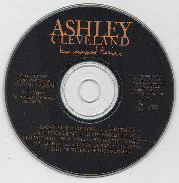 Ashley Cleveland : Bus Named Desire (CD, Album, JVC)