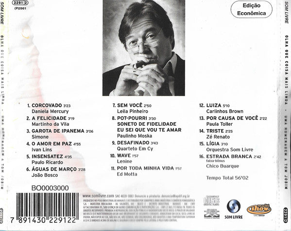 Various : Olha Que Coisa Mais Linda · Uma Homenagem A Tom Jobim (CD, Album, RE, RP, BO)