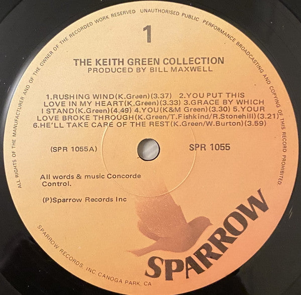 Keith Green (2) : The Keith Green Collection (LP, Comp)
