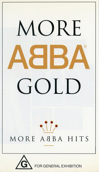 ABBA : More ABBA Gold (More ABBA Hits) (VHS, Comp, PAL)