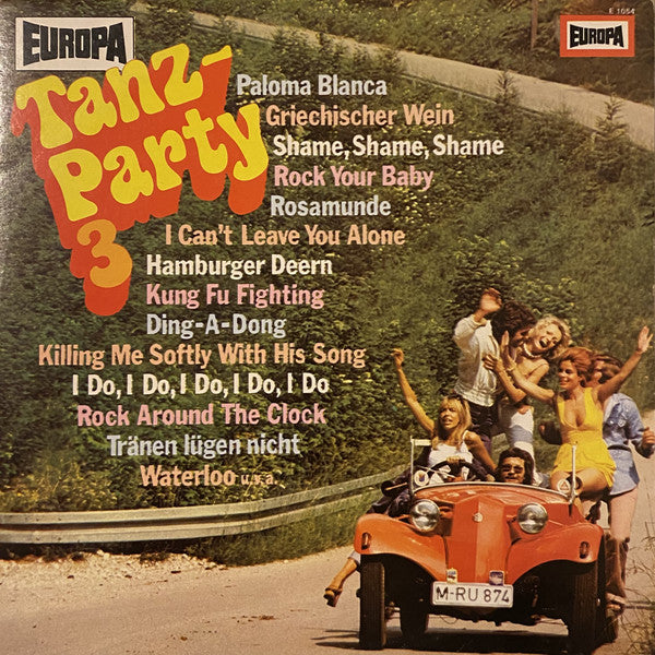 Chor Und Orchester Rudi Bohn : Europa Tanzparty 3 (LP, Album)