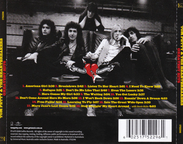 Tom Petty And The Heartbreakers : Greatest Hits (CD, Comp, RE)