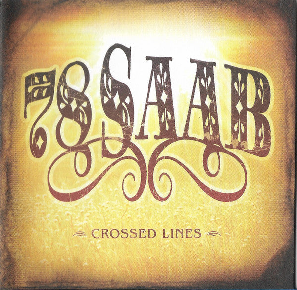 78 Saab : Crossed Lines (CD, Album)