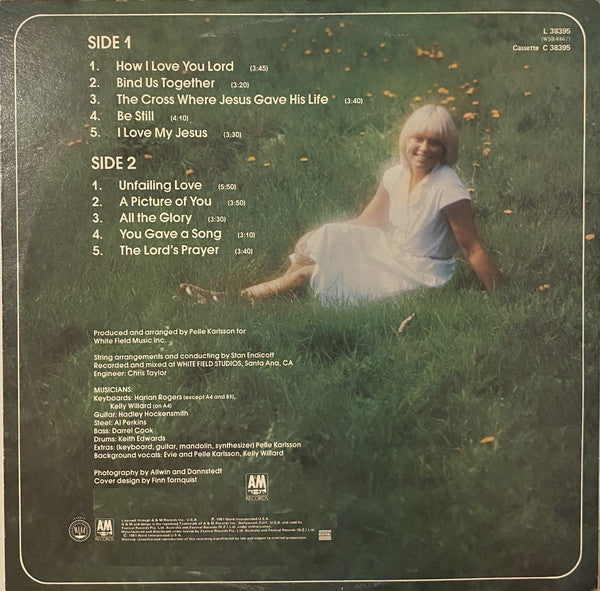 Evie (2) : Unfailing Love (LP, TP, W/Lbl)