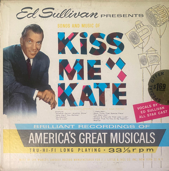 Various : Kiss Me, Kate (LP, Album)