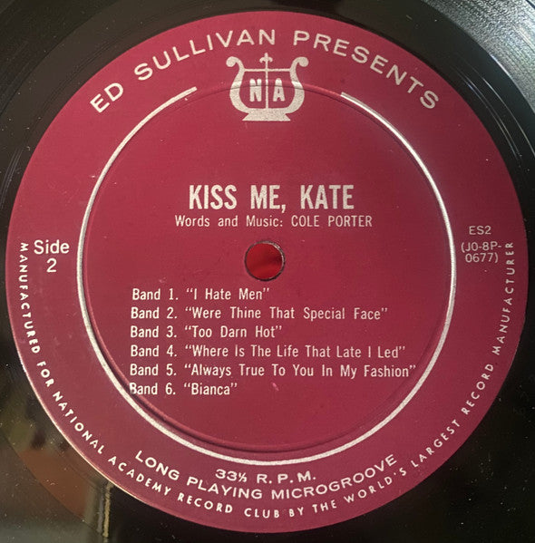 Various : Kiss Me, Kate (LP, Album)