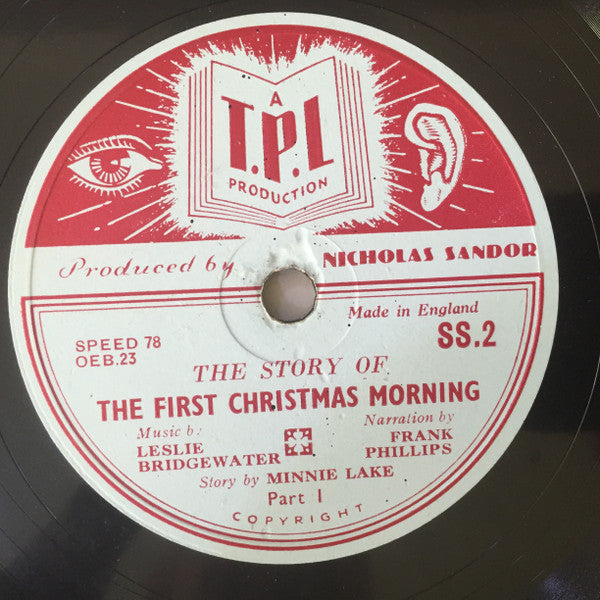 Frank Phillips, Leslie Bridgewater : The First Christmas Morning (Shellac, 10", Album)