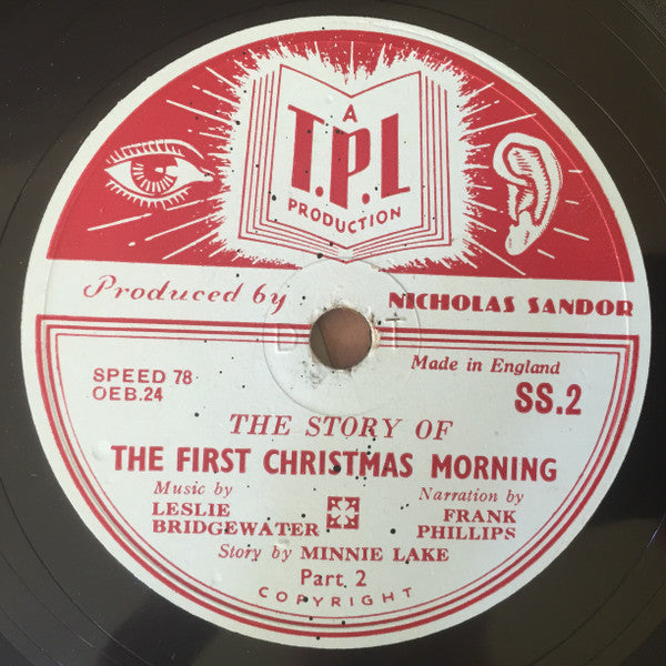 Frank Phillips, Leslie Bridgewater : The First Christmas Morning (Shellac, 10", Album)