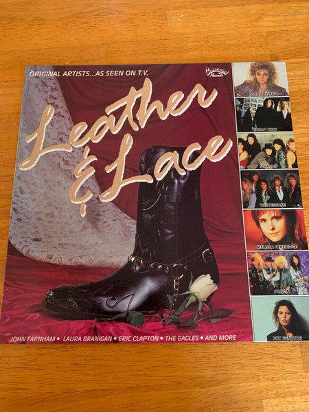 Various : Leather & Lace (LP, Comp)