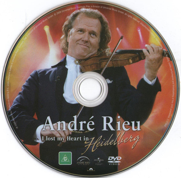 André Rieu : I Lost My Heart In Heidelberg (DVD-V, PAL)