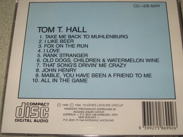 Tom T. Hall : Old Dogs, Children & Watermelon Wine (CD, Comp)