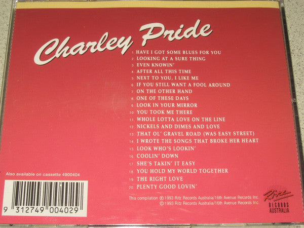 Charley Pride : Next To You, I Like Me (CD, Comp)