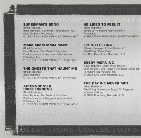 Crash Test Dummies : Best Of Crash Test Dummies - Collections (CD, Comp)