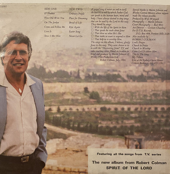 Robert Colman : Spirit Of The Lord (LP)