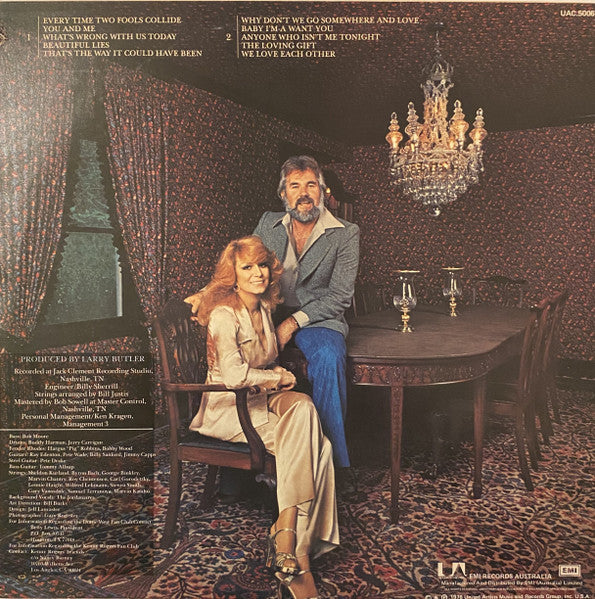 Kenny Rogers & Dottie West : Every Time Two Fools Collide (LP, Album)