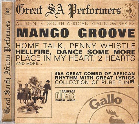 Mango Groove : Great South African Performers (CD, Comp)