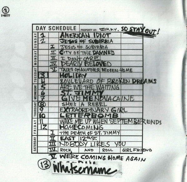 Green Day : American Idiot (CD, Album)