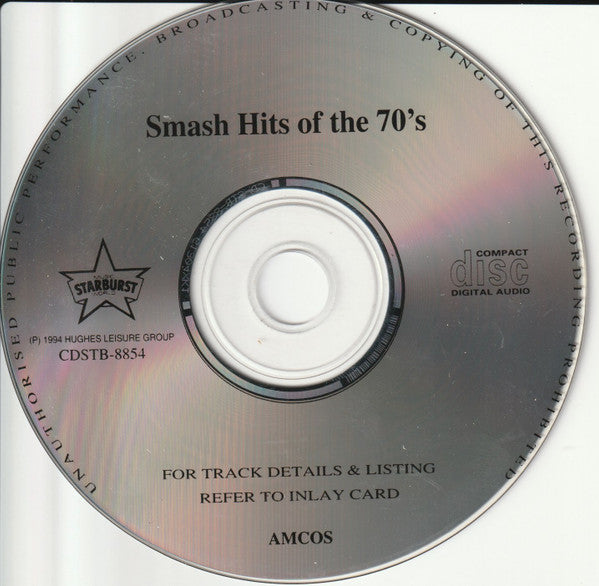 Various : Smash Hits Of The 70's (CD, Comp)